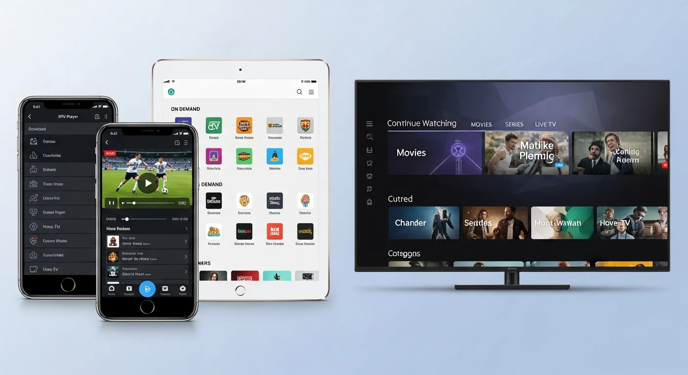 Best IPTV player apps for South Africa: Smarters Pro and TiviMate