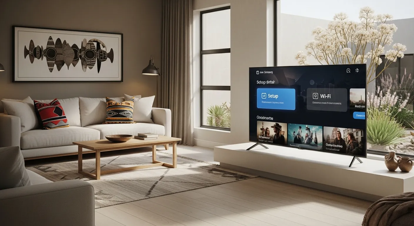 Step-by-step IPTV setup on Samsung Smart TV South Africa