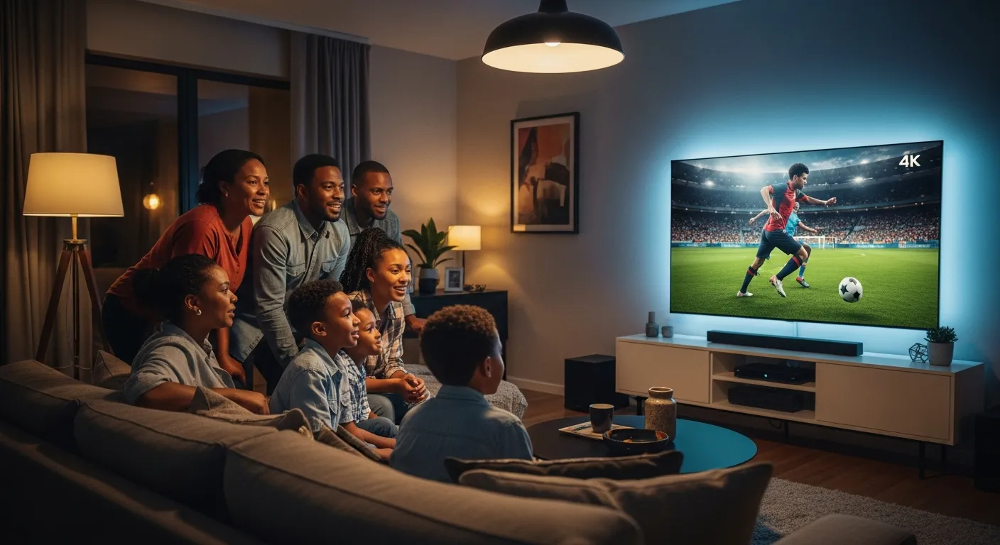 Best IPTV South Africa 4K streaming on Smart TV